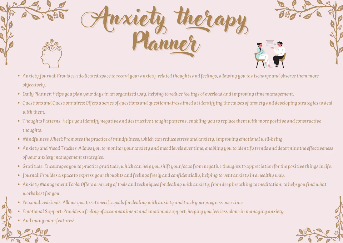 Anxiety Therapy Planner