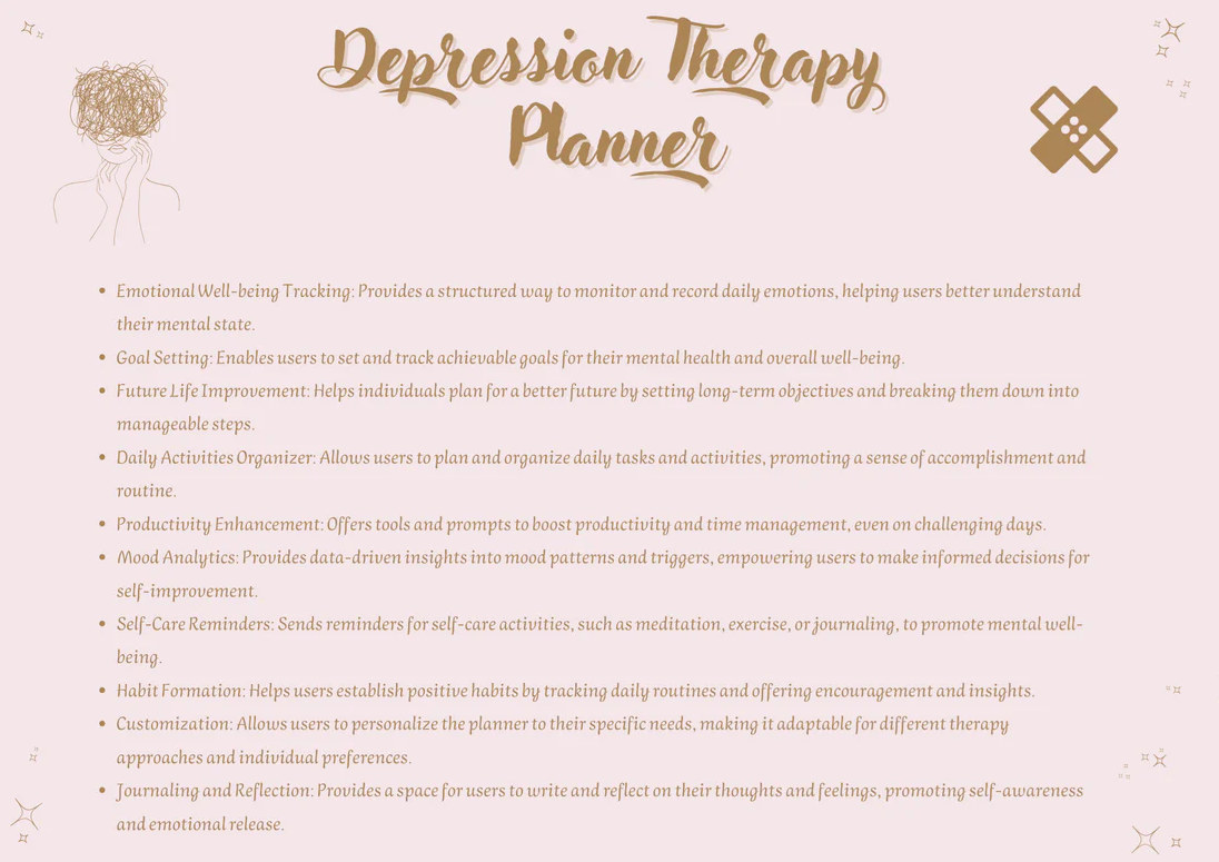 Depression Therapy Planner