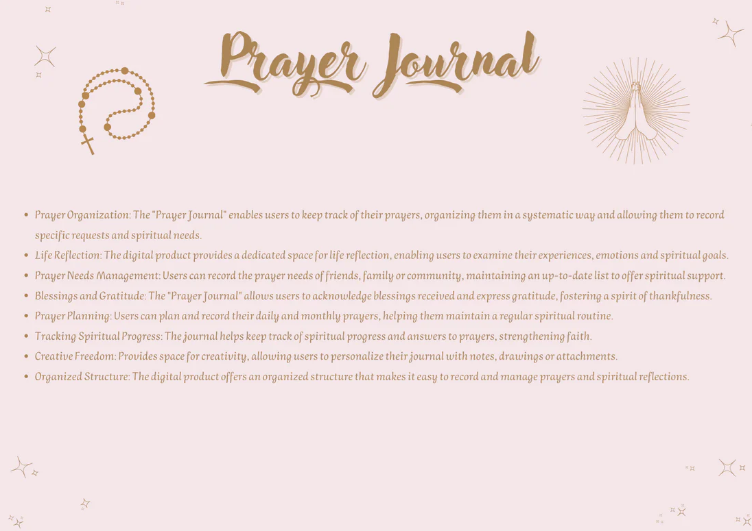 Prayer Journal